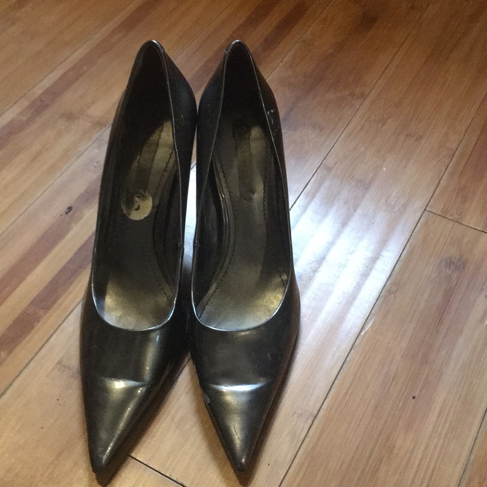 Silver heels